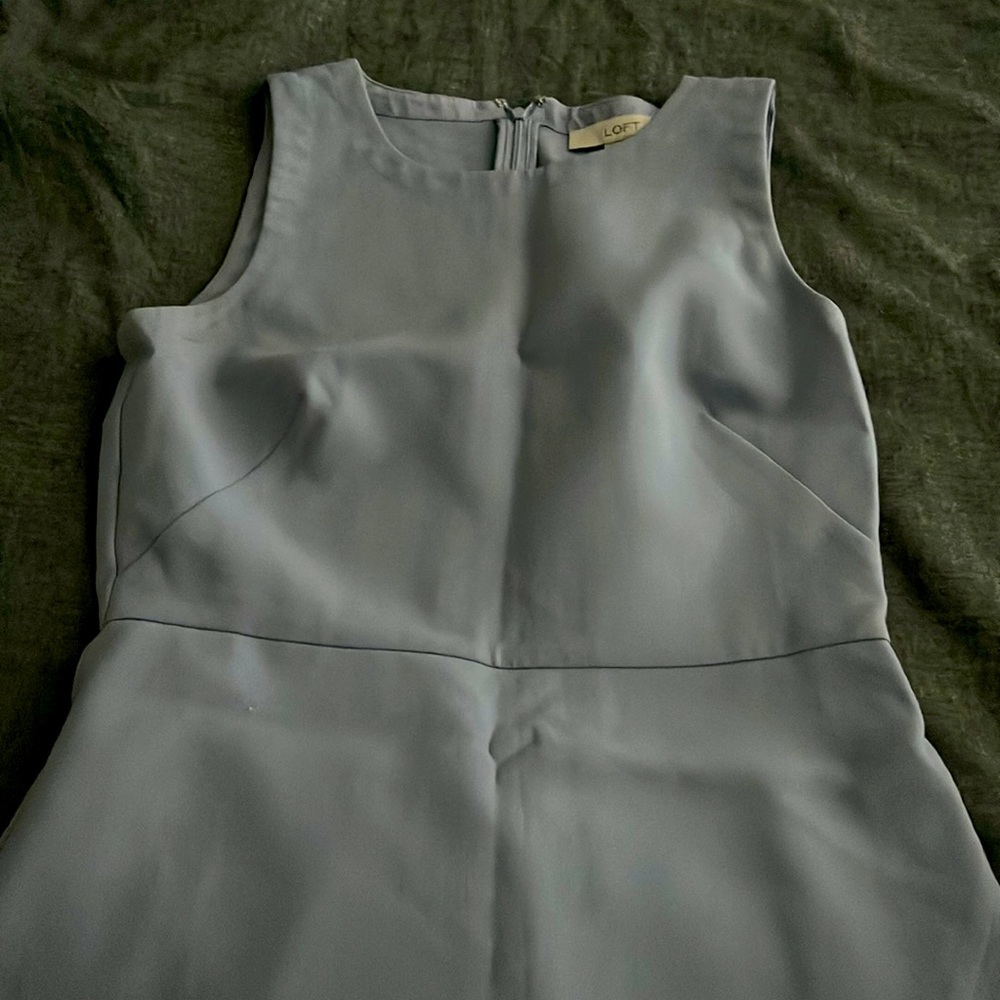 LOFT light blue work dress